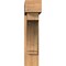 Ekena Millwork Imperial Block Smooth Bracket w/ Offset Brace, Western Red Cedar, 7 1/2"W x 32"D x 32"H BKT0806X32X32IMP05SWR - alternate 2
